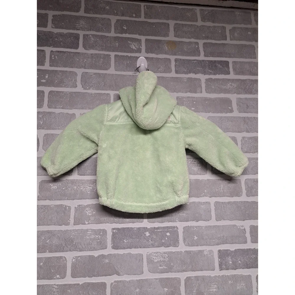 The North Face Infant‎ Oso Fleece Jacket Hoodie Full Zip Green 6-12 months